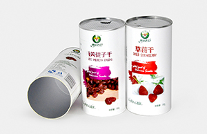 干果零食使用圓形紙罐包裝好不好？