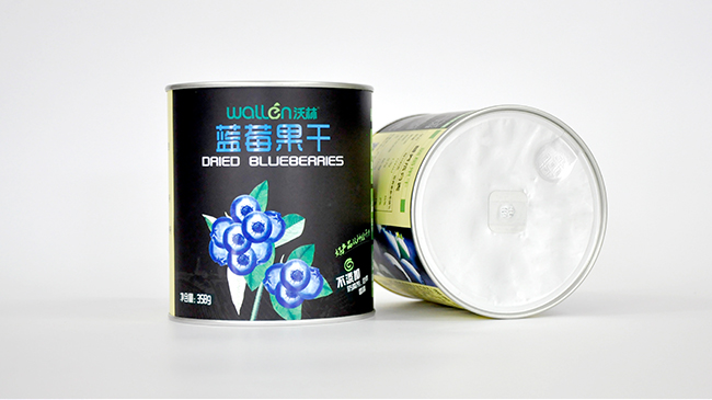 藍(lán)莓果干紙罐 藍(lán)莓果干紙罐