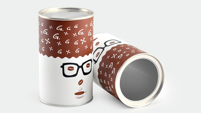 咖啡豆食品紙罐 咖啡豆食品紙罐