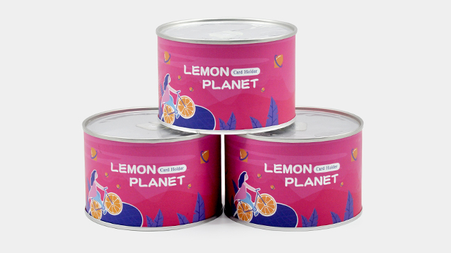 檸檬片紙罐 檸檬片紙罐