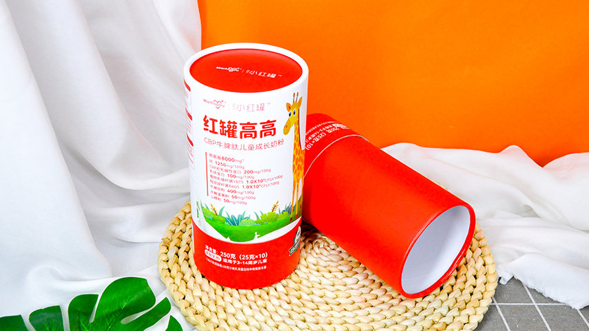 固體飲粉紙罐包裝