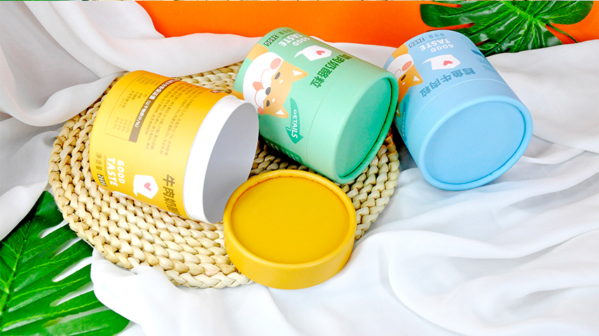 寵物零食紙罐包裝